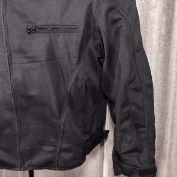 River Road Motorcycle Biker Performance Jacket - Picture 8 of 16